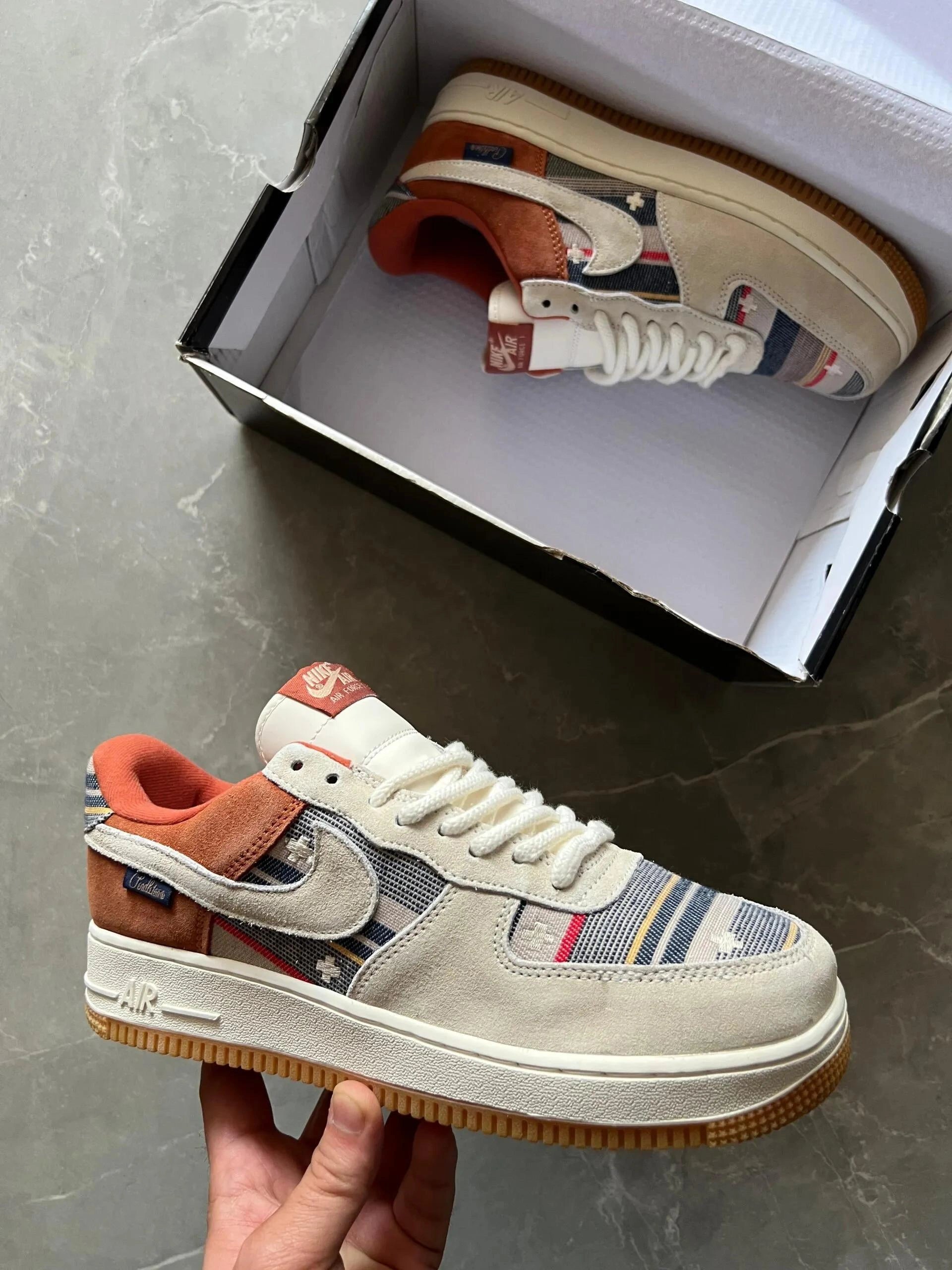 Nike Air Force Dollars Sneakers with Original Box