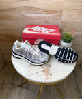 Side View NIKE P-6000 Metallic Trainers
