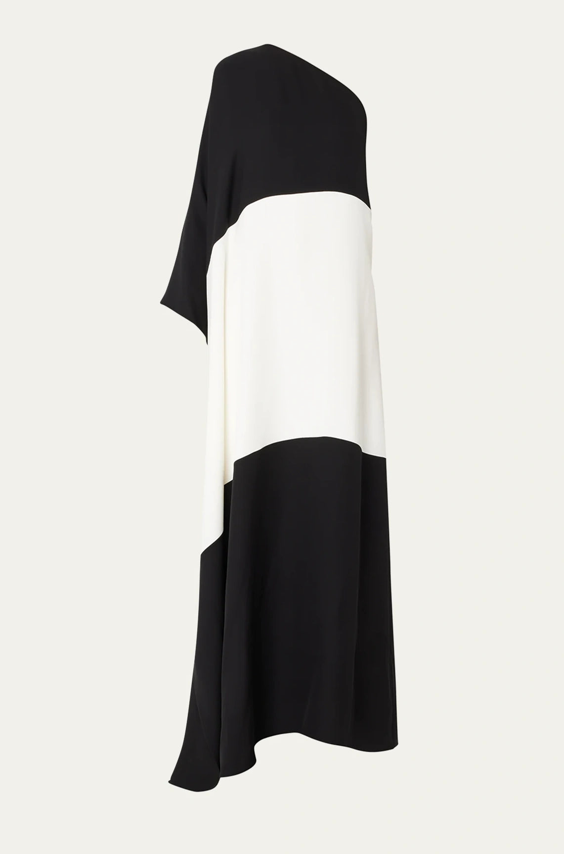 Women's color block off shoulder dress