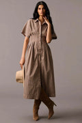 womens-office-wear-striped-shirt-dress