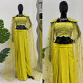 Ready to Wear Dhoti Style With Srug and Unstich Choli NextBuy