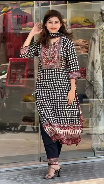 Kurti Suit Set Seems To Be A Party Wear Outfit NextBuy