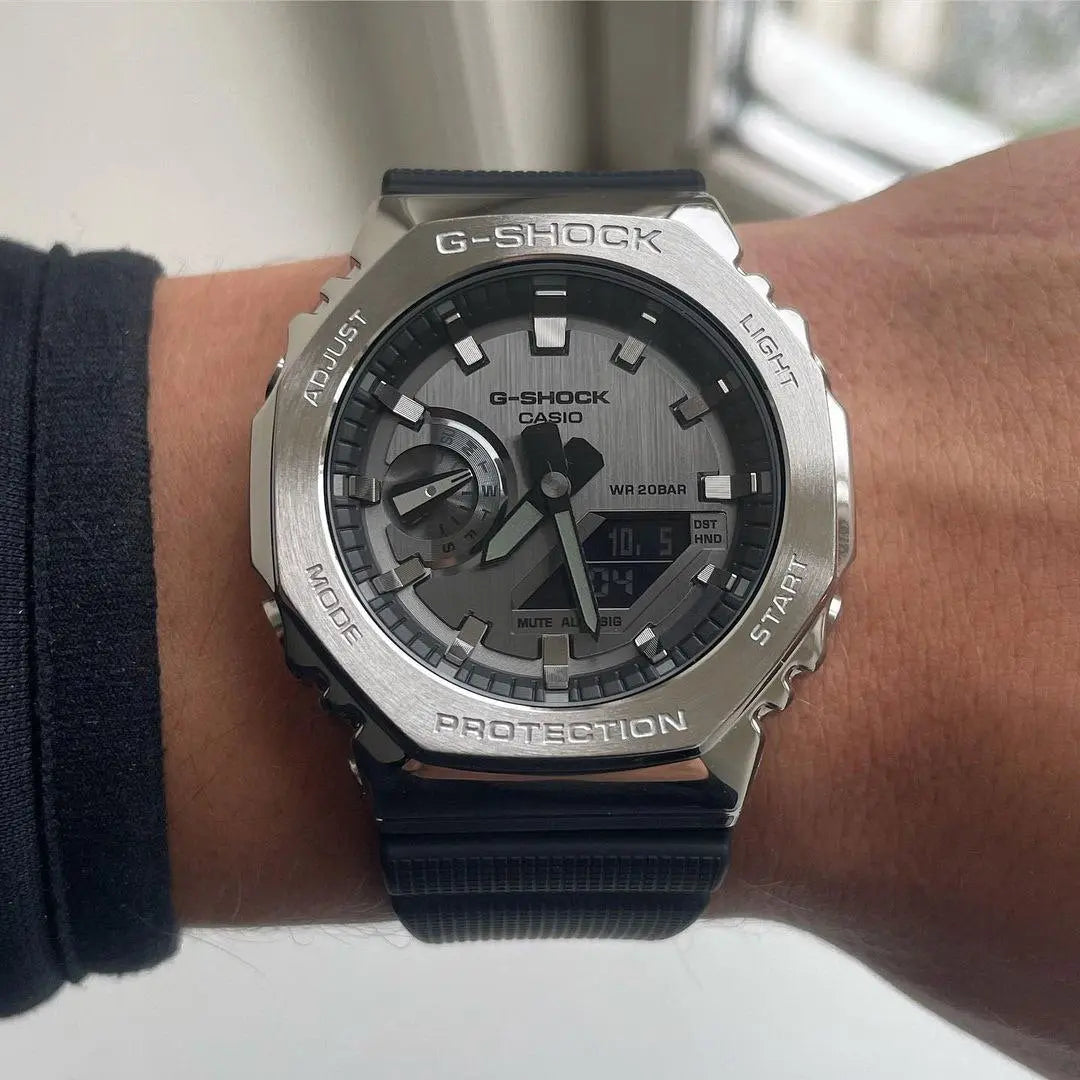 G-Shock GM-2100-BB-1A Unisex Metal Body Watch | Premium 7AA Collection | Water & Impact Resistant NextBuy