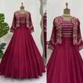 Trendy Fashion Skirt Set – 6000 Series with Thread and Sequence Work