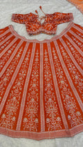 The Traditional Elegance And Modern Style The Vibrant Color Lehenga NextBuy