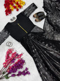 New Trending Zip Nd Go Saree Sequence Saree NextBuy