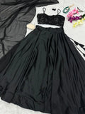 Luxury Party Wear Lehenga with Georgette Blouse & Dupatta for Women