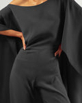 premium fluid crepe women jumpsuit