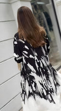women printed shirt pant coord set outdoor look