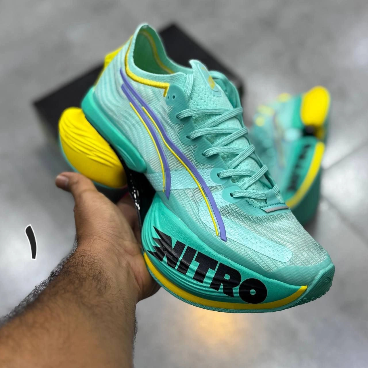 Puma Nitro gym shoes men lightweight