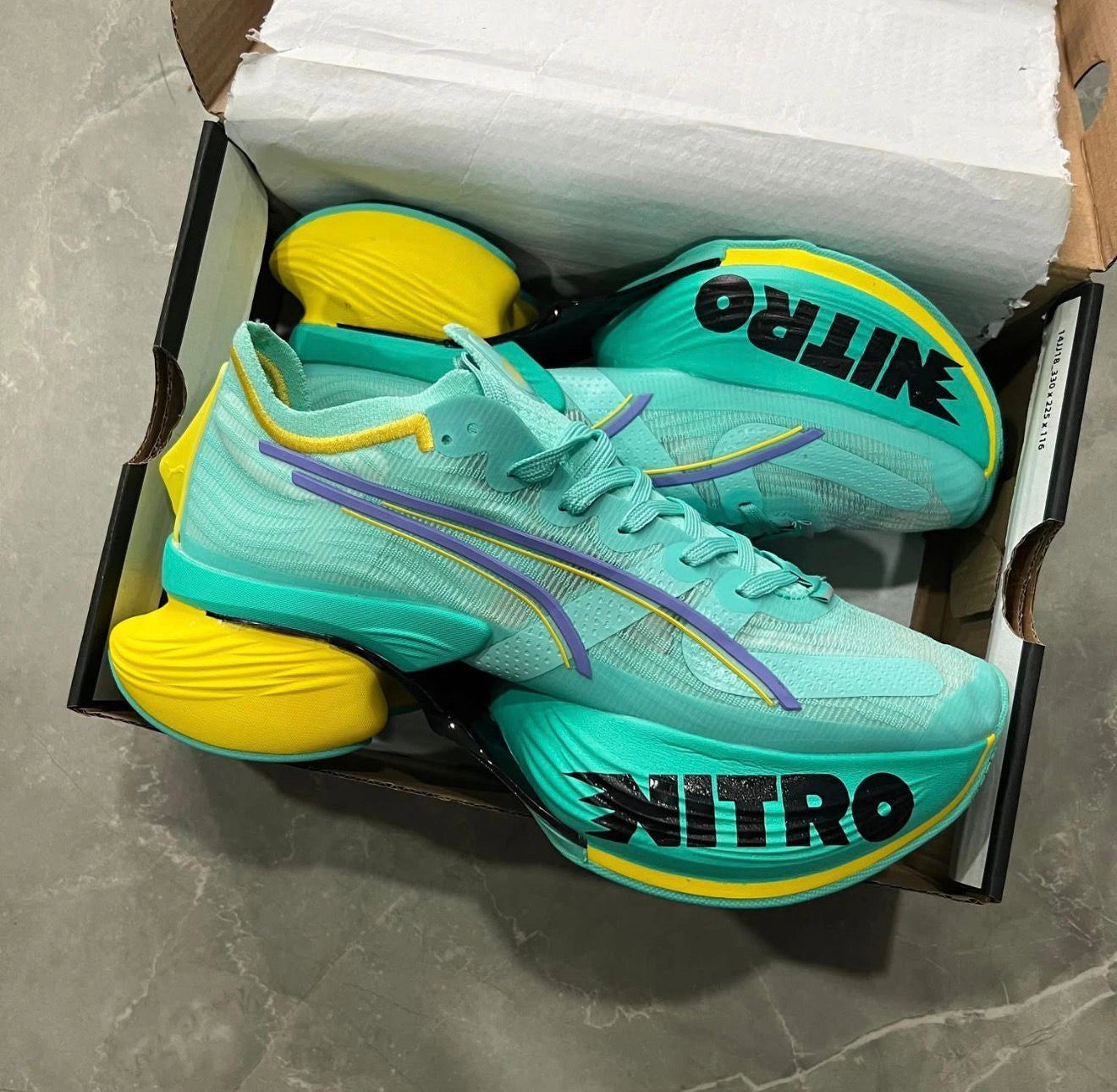 Puma Nitro Fastroid white colour variant