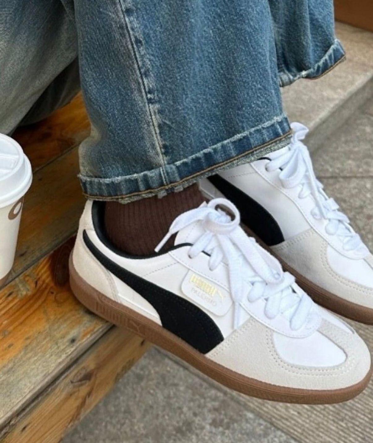 Puma Palermo OG White First Copy Shoes – On Feet Look