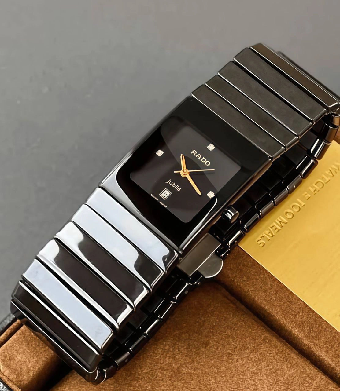 rado jubilee ceramic metal bracelet watch