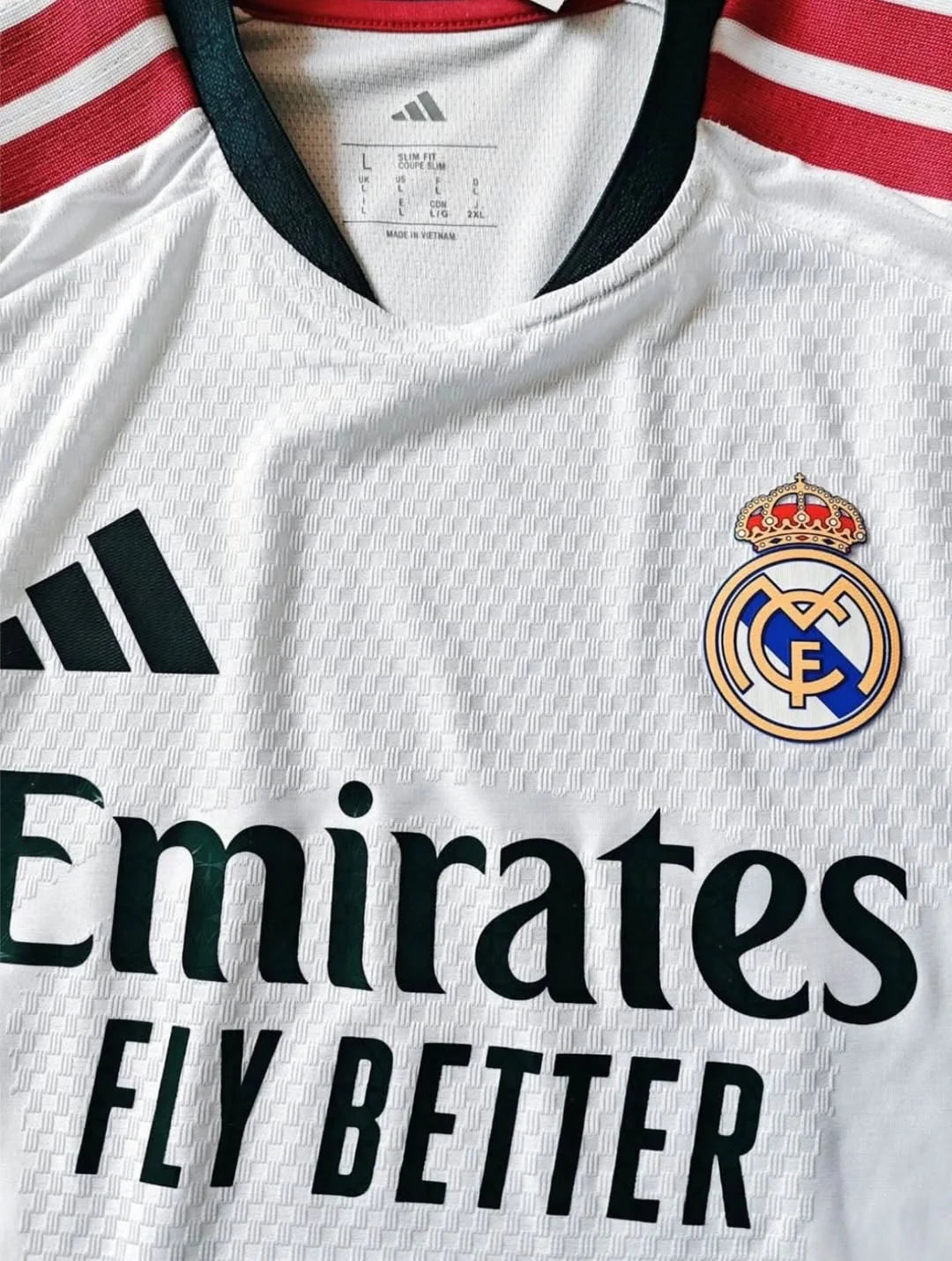 white football jersey player version for men