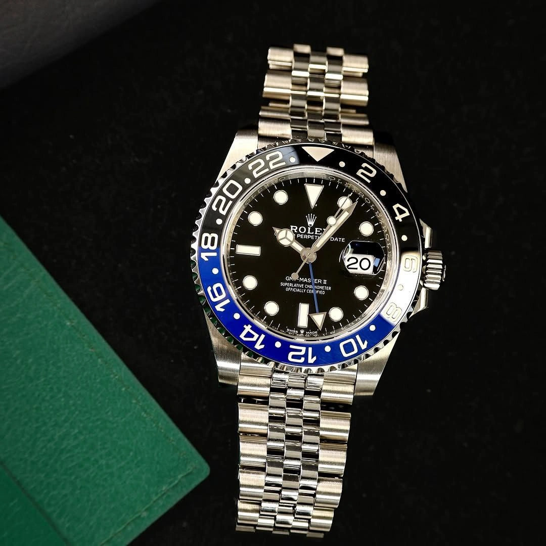 Rolex GMT Master II Black Dial Close-Up