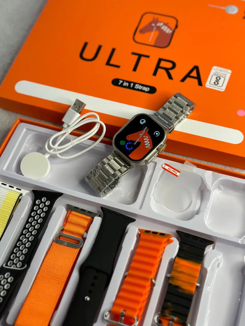 Luxury-packed Series 8 Ultra Smart Watch with premium gift box