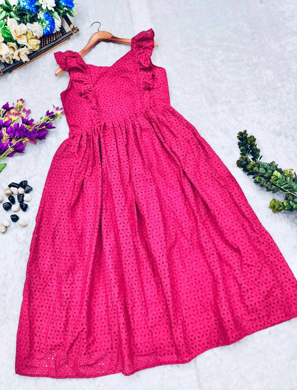 Sexy sundress style with modest flair