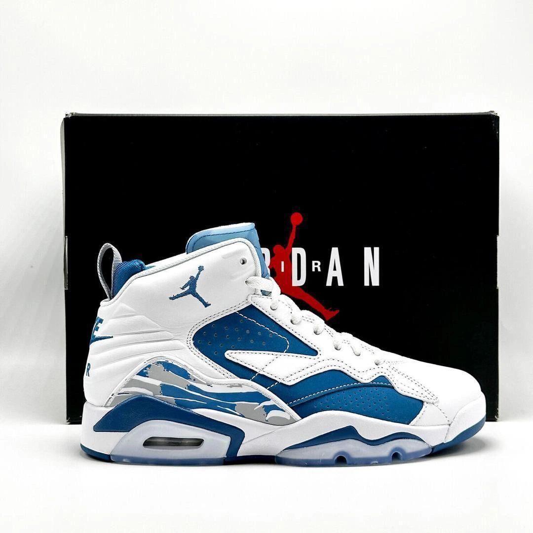 Sole and grip view of Jordan sneaker