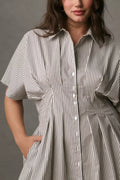 casual-striped-shirt-dress-for-women-closeup