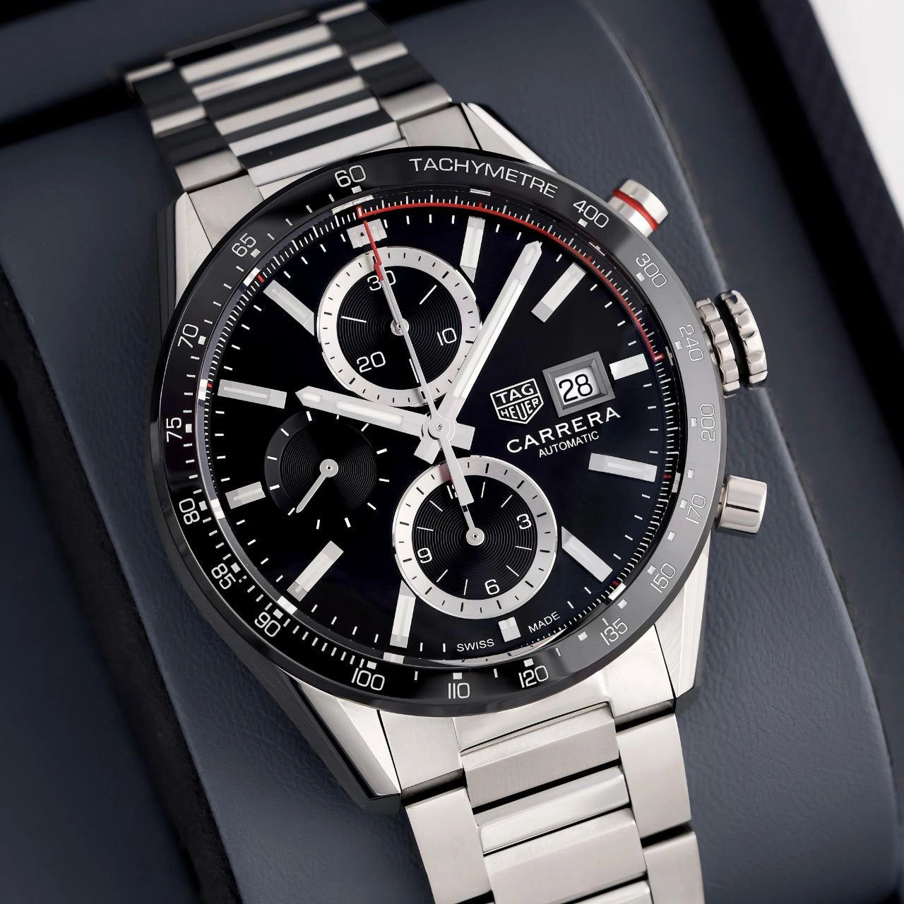 Tag Heuer CBM2112.BA0651 Black Dial Watch