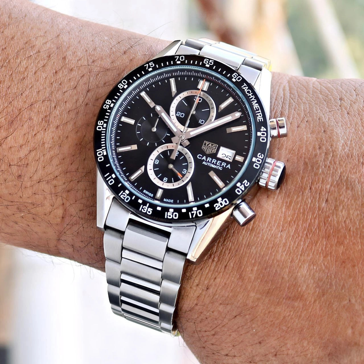 Tag Heuer Stainless Steel Bracelet Watch