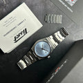 Premium Tissot style watch with date display feature