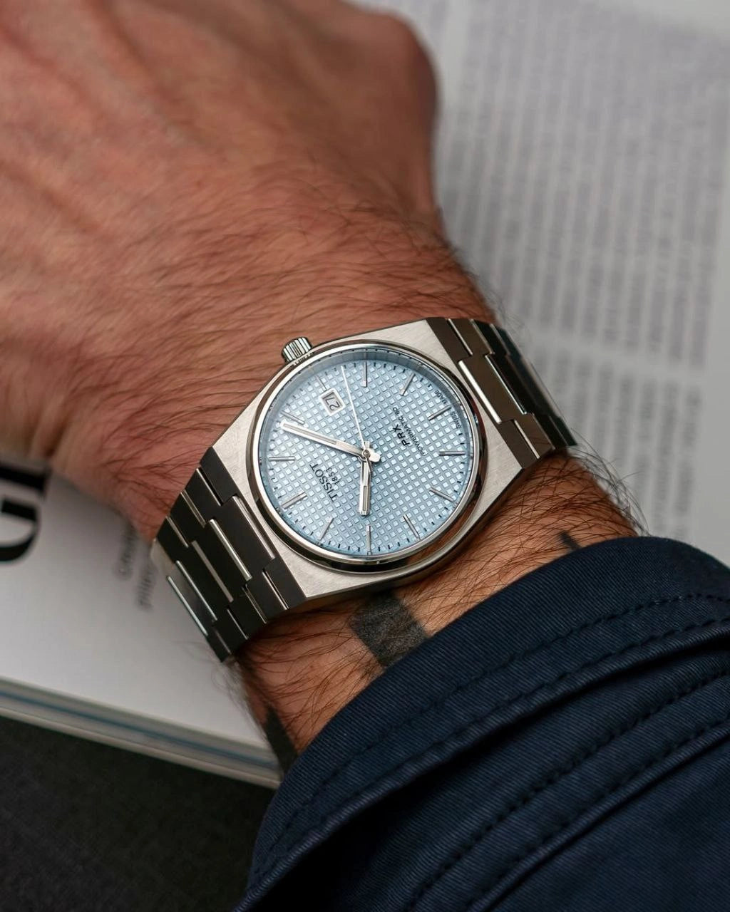 Tissot PRX Slim Stainless Steel Watch