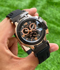 Tissot round dial racing watch