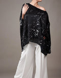 Women's Abstract Print Kaftan Co-Ord Set
