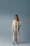 Women's Roman Silk Blend Printed Co-Ord Set